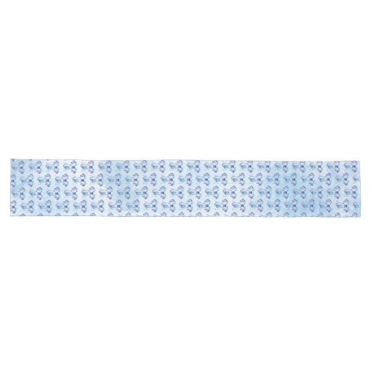 Chemin De Table Long Chien (Horizontal)