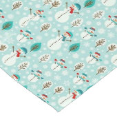 Chemin De Table Long Christmas Snowman (Coin)