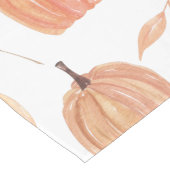 Chemin De Table Long Citrouille et Feuille d'automne (Coin)