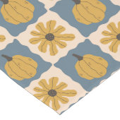 Chemin De Table Long Citrouille tiré main cochez l'analyseur de table d (Coin)