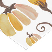 Chemin De Table Long Citrouilles de l'aquarelle artistique (Coin)
