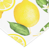 Chemin De Table Long Citrus Citron Botanique (Coin)