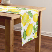 Chemin De Table Long Citrus Citron Botanique (In Situ)