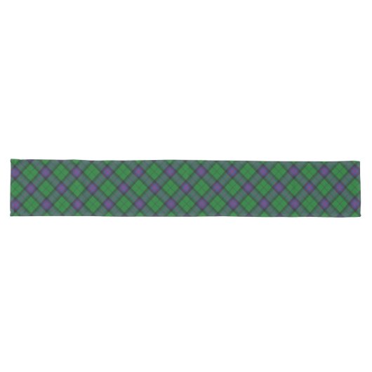 Chemin De Table Long Clan Armstrong Tartan Table Runner (Horizontal)