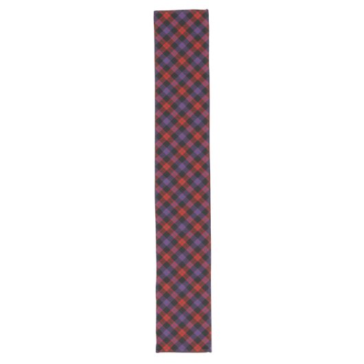 Chemin De Table Long Clan Brown Tartan (Devant)