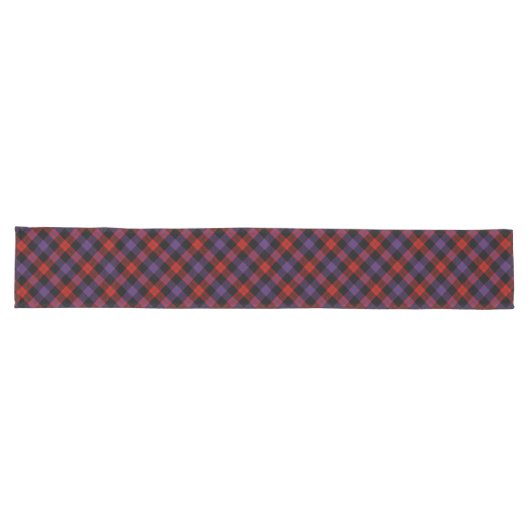 Chemin De Table Long Clan Brown Tartan (Horizontal)