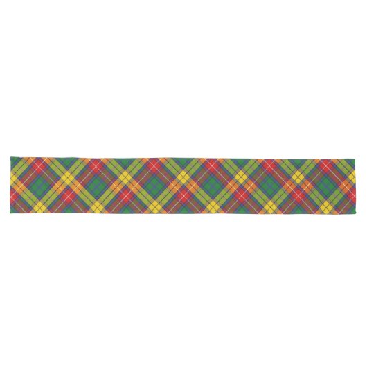 Chemin De Table Long Clan Buchanan Tartan (Horizontal)