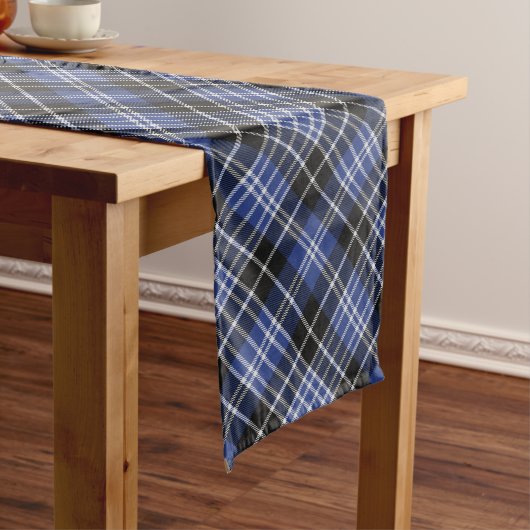 Chemin De Table Long Clan Clark Tartan (In Situ)