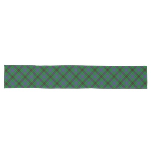 Chemin De Table Long Clan Davidson Tartan (Horizontal)