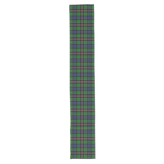 Chemin De Table Long Clan écossais Allison Tartan Plaid (Devant)