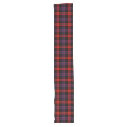 Chemin De Table Long Clan écossais Brown Tartan Plaid (Devant)