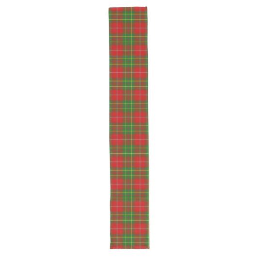 Chemin De Table Long Clan écossais Burnett Tartan Plaid (Devant)