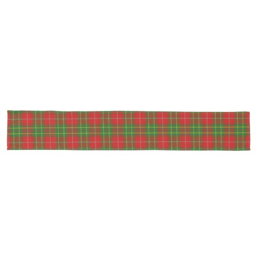 Chemin De Table Long Clan écossais Burnett Tartan Plaid (Horizontal)