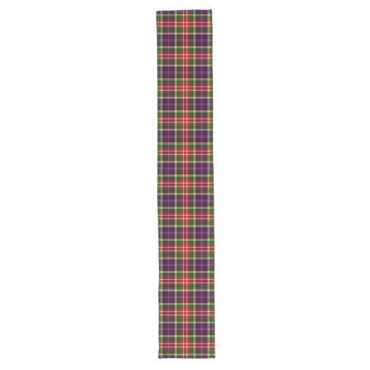 Chemin De Table Long Clan écossais Christie Tartan Plaid (Devant)