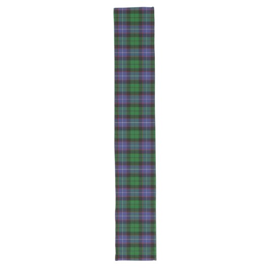 Chemin De Table Long Clan écossais Galbraith Tartan Plaid (Devant)