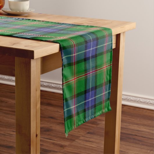 Chemin De Table Long Clan écossais Jones Tartan Plaid (In Situ)