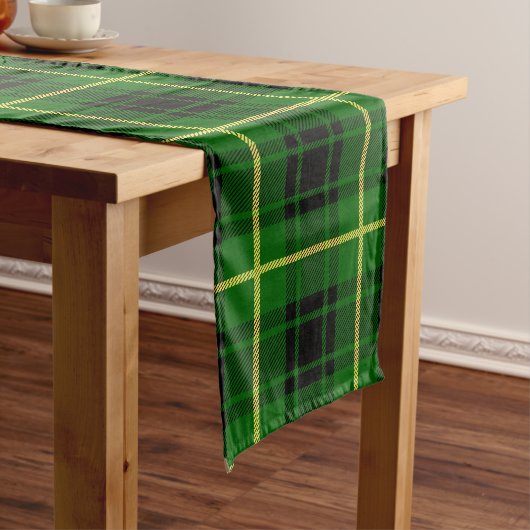 Chemin De Table Long Clan écossais MacArthur Tartan Plaid (In Situ)