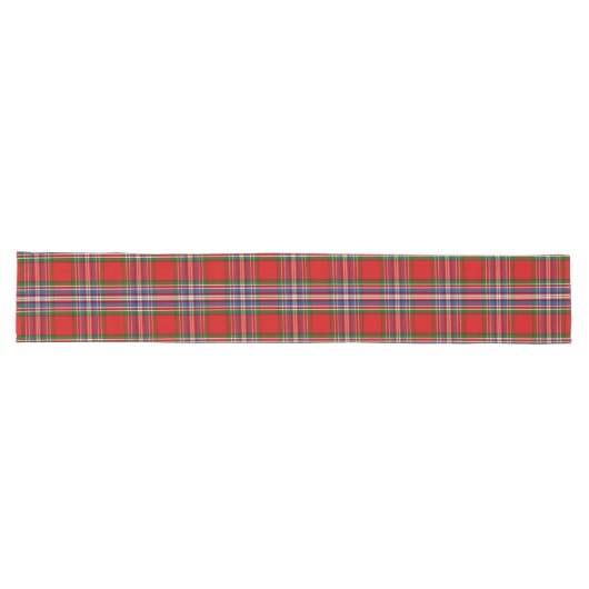 Chemin De Table Long Clan écossais MacFarlane Red Tartan Plaid (Horizontal)