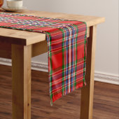 Chemin De Table Long Clan écossais MacFarlane Red Tartan Plaid (In Situ)