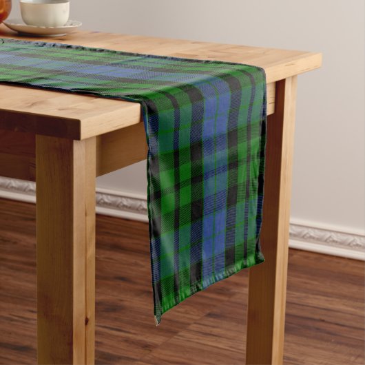 Chemin De Table Long Clan écossais MacKay Tartan Plaid (In Situ)