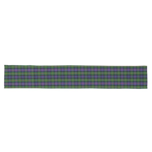 Chemin De Table Long Clan écossais Murray Tartan Plaid (Horizontal)