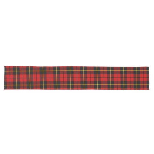 Chemin De Table Long Clan écossais Wallace Tartan Plaid (Horizontal)