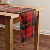 Chemin De Table Long Clan écossais Wallace Tartan Plaid (In Situ)