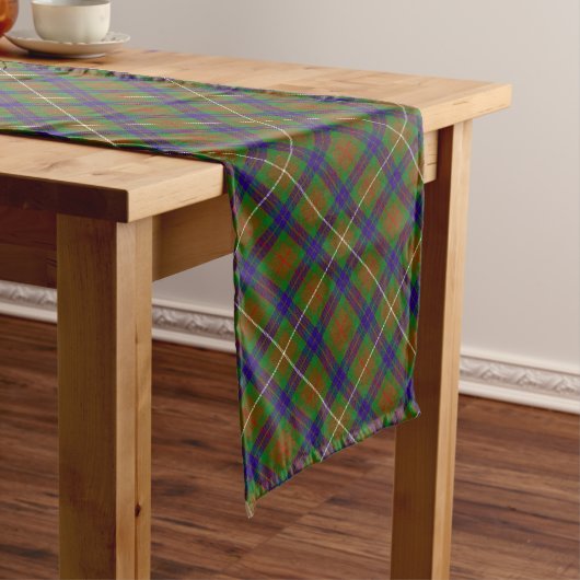 Chemin De Table Long Clan Fraser Chasse Tartan Table Runner (In Situ)