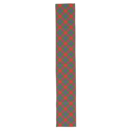 Chemin De Table Long Clan Fraser Tartan Table Runner (Devant)
