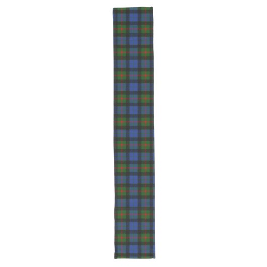 Chemin De Table Long Clan Gunn Tartan Plaid (Devant)