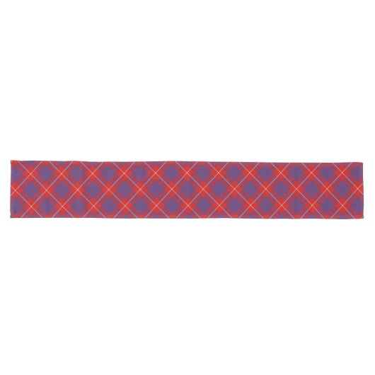 Chemin De Table Long Clan Hamilton Red Tartan Table Runner (Horizontal)