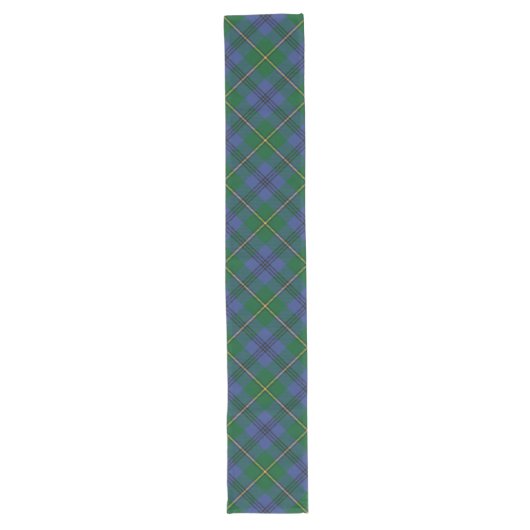Chemin De Table Long Clan Johnston Tartan Long Table Runner (Devant)