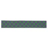 Chemin De Table Long Clan Leslie Chasse Tartan (Horizontal)