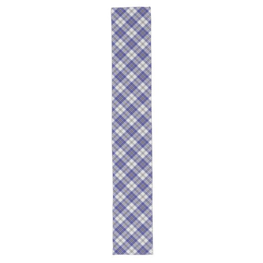 Chemin De Table Long Clan MacPherson Blue robe Tartan Table Runner (Devant)