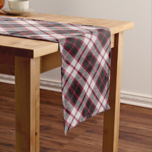 Chemin De Table Long Clan MacPherson Chasse Tartan Table Runner