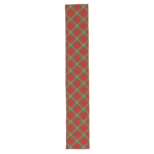 Chemin De Table Long Clan Scott Red Tartan Table Runner (Devant)