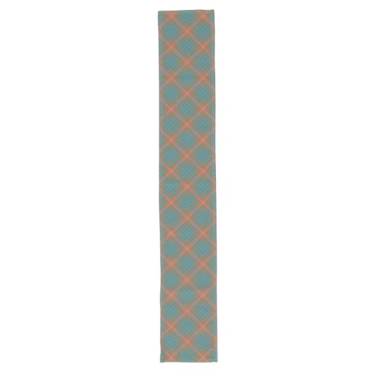 Chemin De Table Long Clan Wilson Ancienne Tartan (Devant)