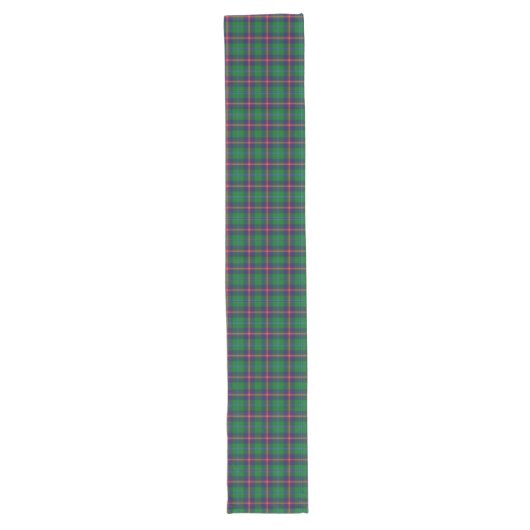Chemin De Table Long Clan Young Tartan Plaid (Devant)