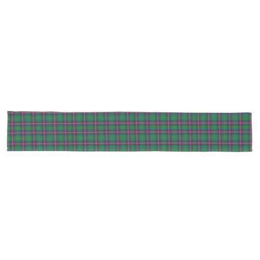 Chemin De Table Long Clan Young Tartan Plaid (Horizontal)