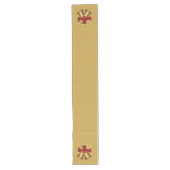 Chemin De Table Long Cloches Runner-Gold de table de vacances (Devant)