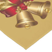 Chemin De Table Long Cloches Runner-Gold de table de vacances (Coin)