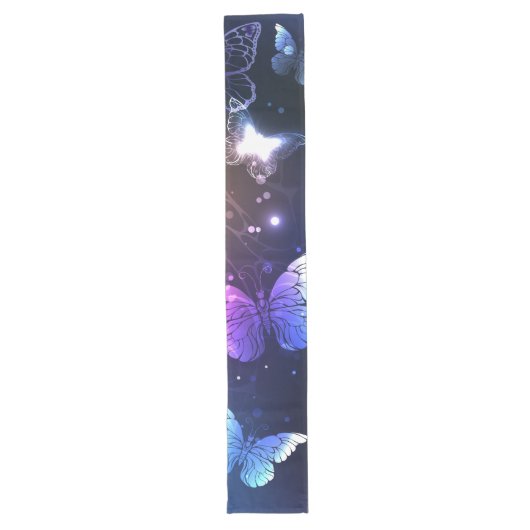 Chemin De Table Long Clowing Night Butterflies (Devant)