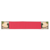 Chemin De Table Long coeur en bois (Horizontal)