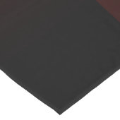 Chemin De Table Long Coeur rouge avec ailes d'or (Coin)