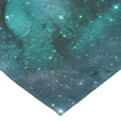 Chemin De Table Long Conception de la série Galaxie sarcelle 6 (Coin)