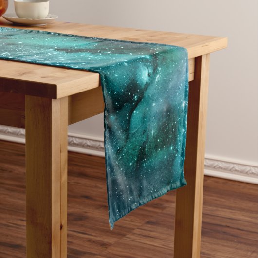 Chemin De Table Long Conception de la série Galaxie sarcelle 6 (In Situ)
