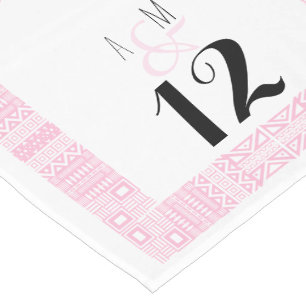 Chemin De Table Long Conception ethnique Mariage personnalisé Coureur d