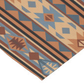 Chemin De Table Long Conception sud-ouest Adobe Grey Brown Tribal Motif (Coin)