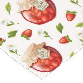 Chemin De Table Long Confiture aux fraises (Coin)