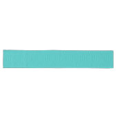Chemin De Table Long Contour turquoise (Horizontal)